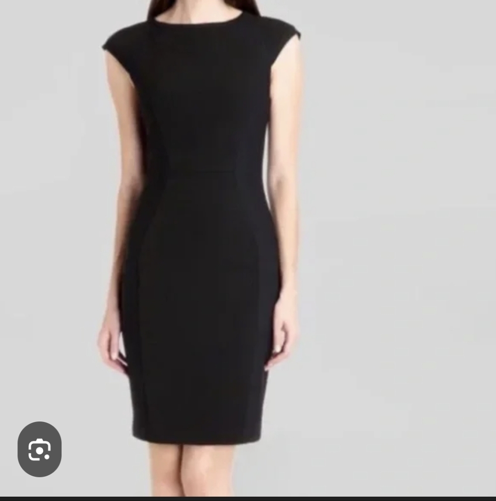 Ted Baker Pelagai dress in black.